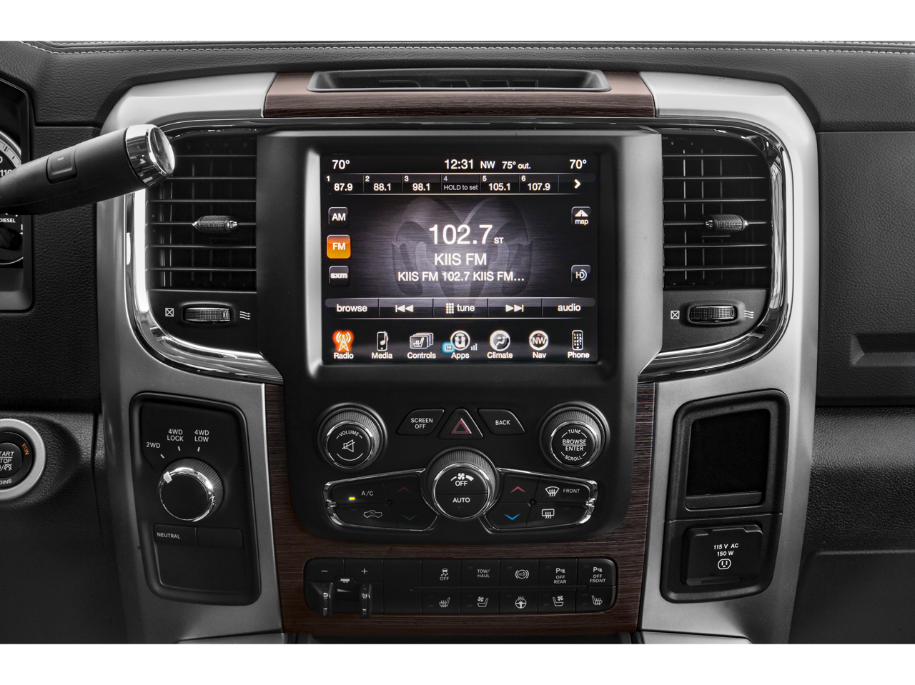 2018 RAM 2500 Laramie Mega Cab 4x4 6'4' Box
