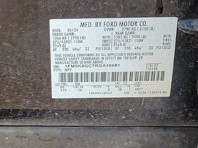 2024 Ford Explorer ST