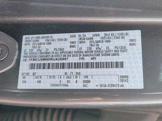 2024 Ford Escape ST-Line