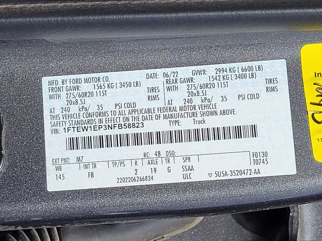 2022 Ford F-150 XLT