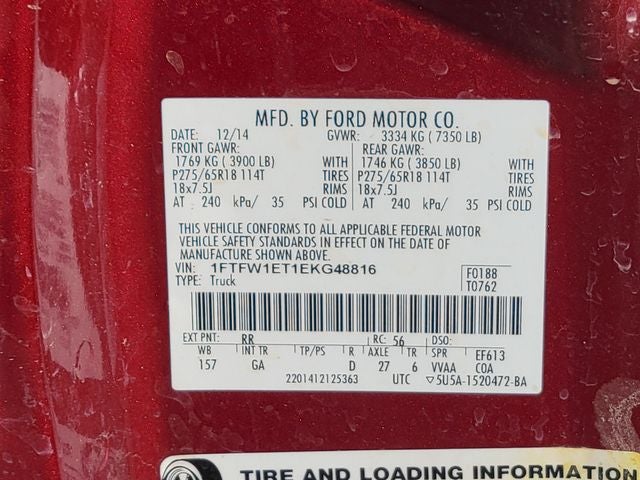 2014 Ford F-150 XLT