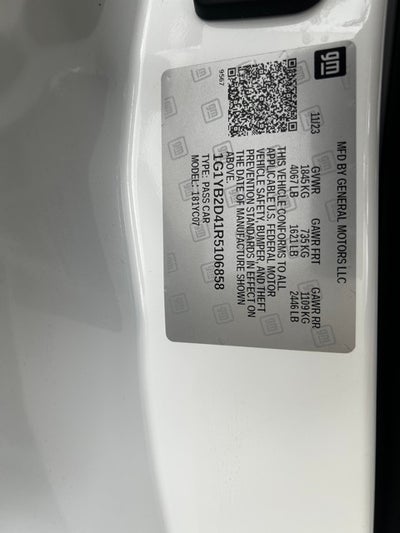 2024 Chevrolet Corvette Stingray 2LT