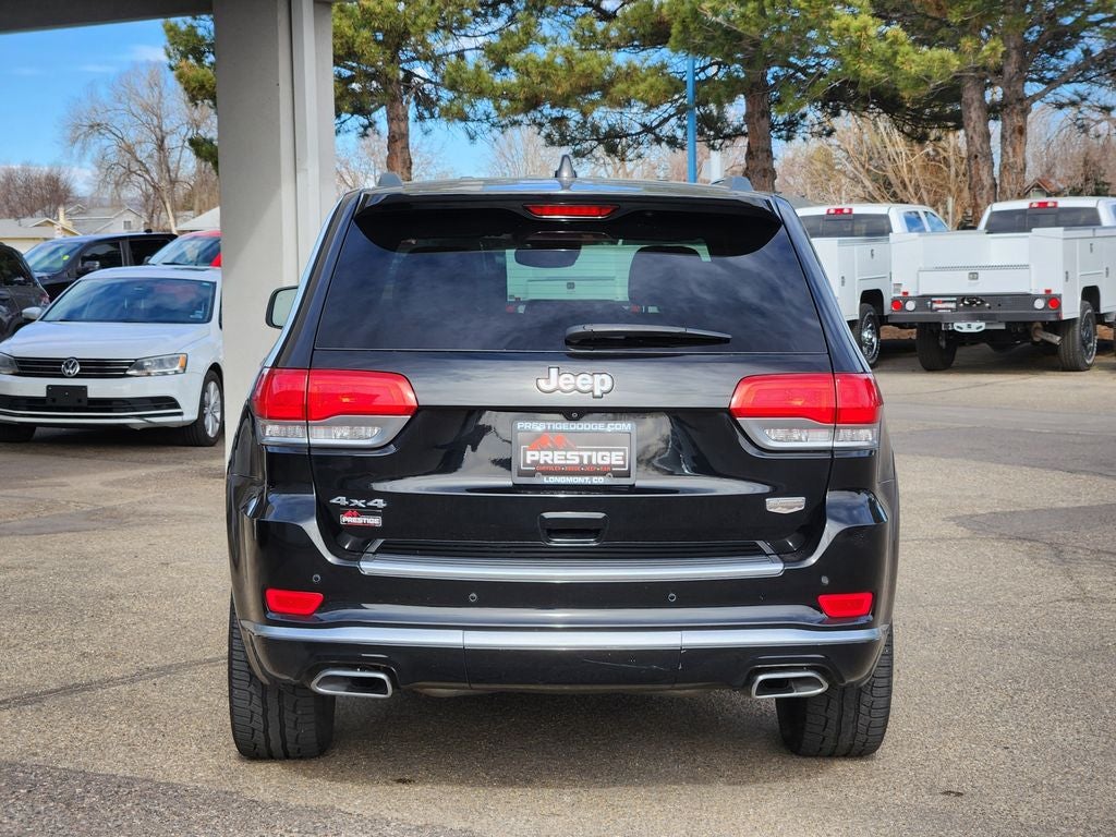 2018 Jeep Grand Cherokee Summit 4x4