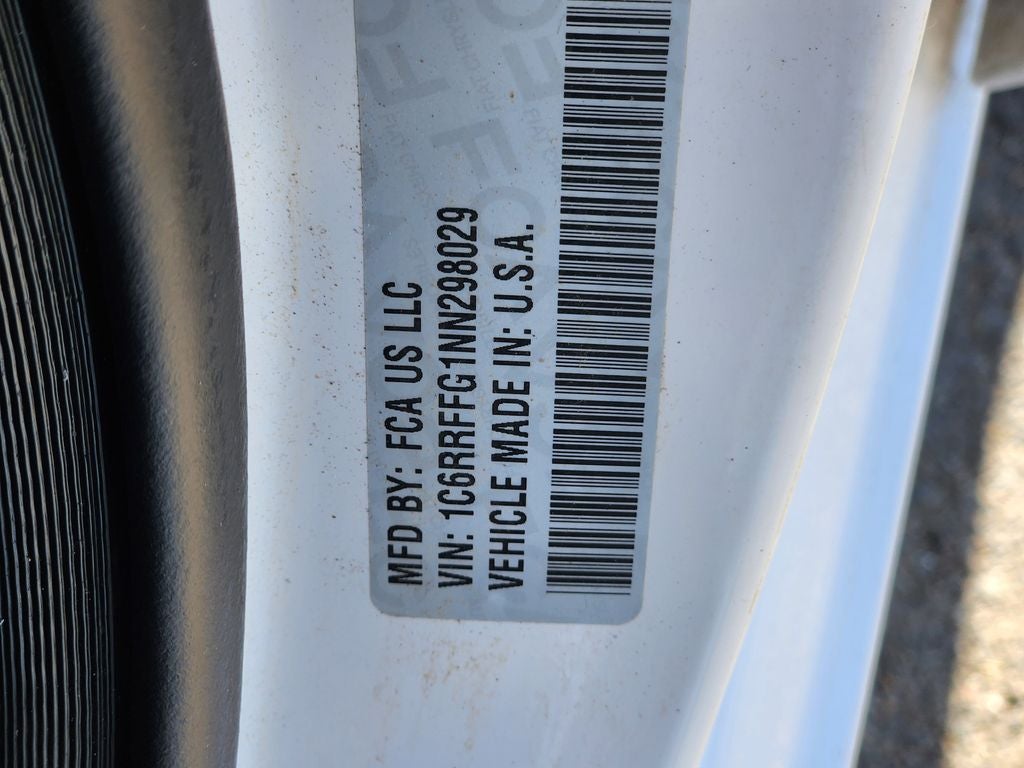 2022 RAM 1500 Big Horn Crew Cab 4x4 5'7' Box