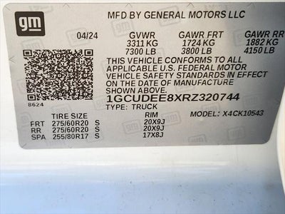 2024 Chevrolet Silverado 1500 4WD Crew Cab Short Bed RST