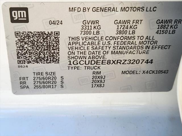 2024 Chevrolet Silverado 1500 4WD Crew Cab Short Bed RST