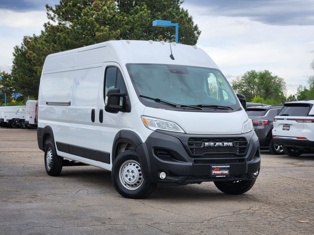 2025 RAM ProMaster 2500 Cargo Van Tradesman High Roof 159' WB w/Pass Seat