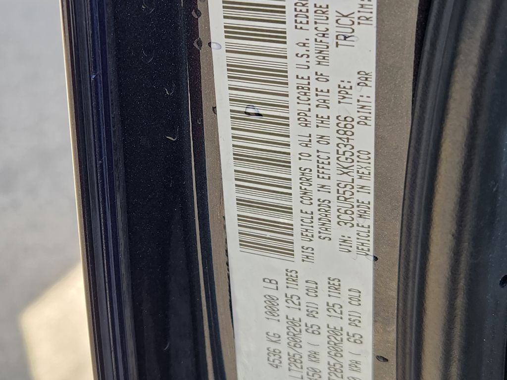 2019 RAM 2500 Limited Crew Cab 4x4 6'4' Box