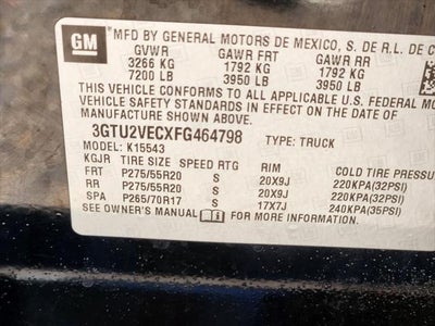 2015 GMC Sierra 1500 SLT
