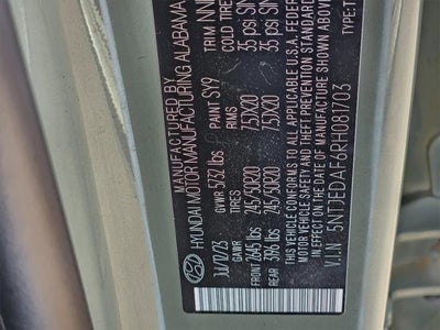 2024 Hyundai Santa Cruz Limited