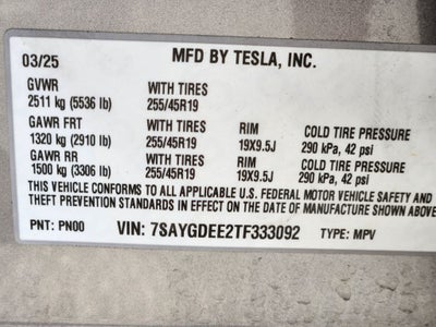 2026 Tesla Model Y Long Range Launch Series