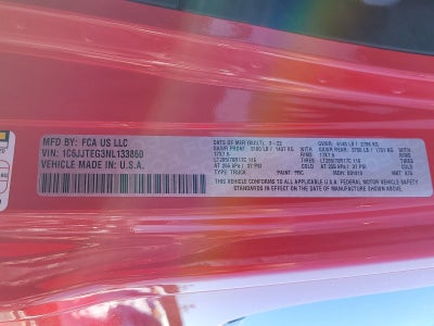 2022 Jeep Gladiator Mojave