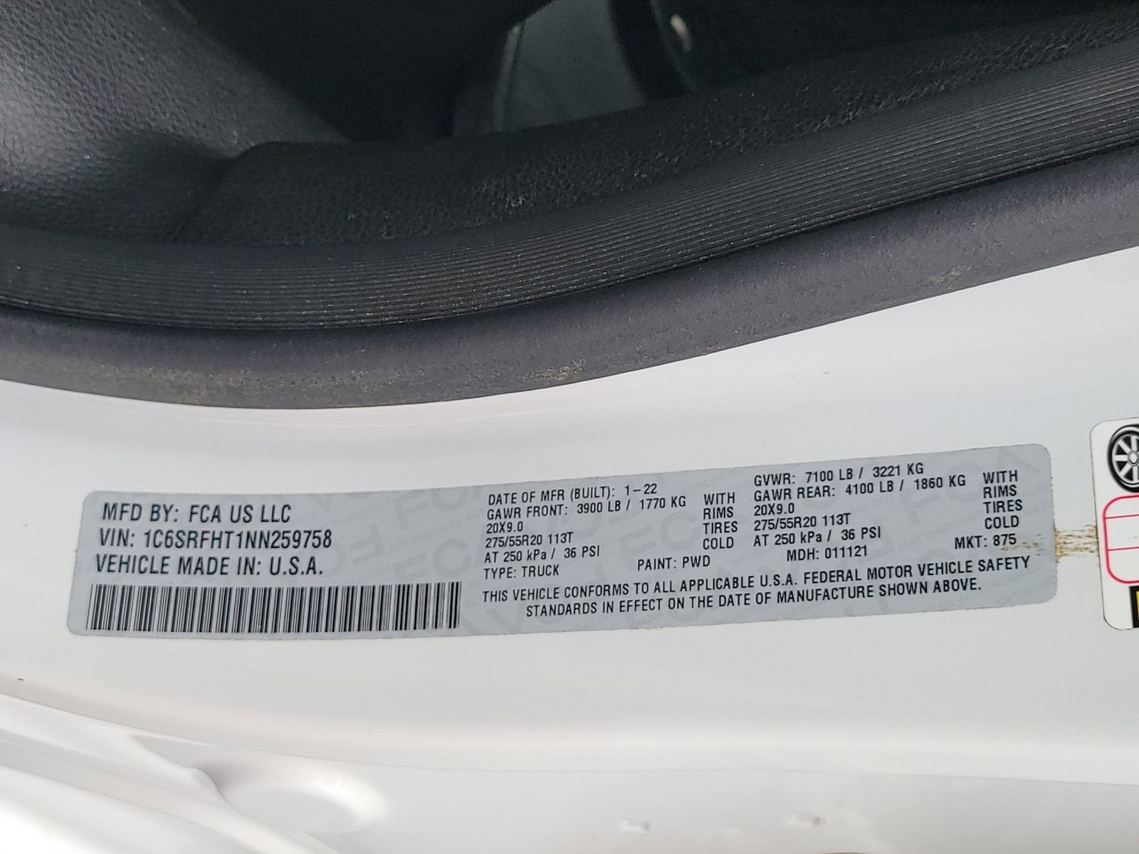 2022 RAM 1500 Limited