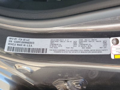2021 RAM 1500 TRX