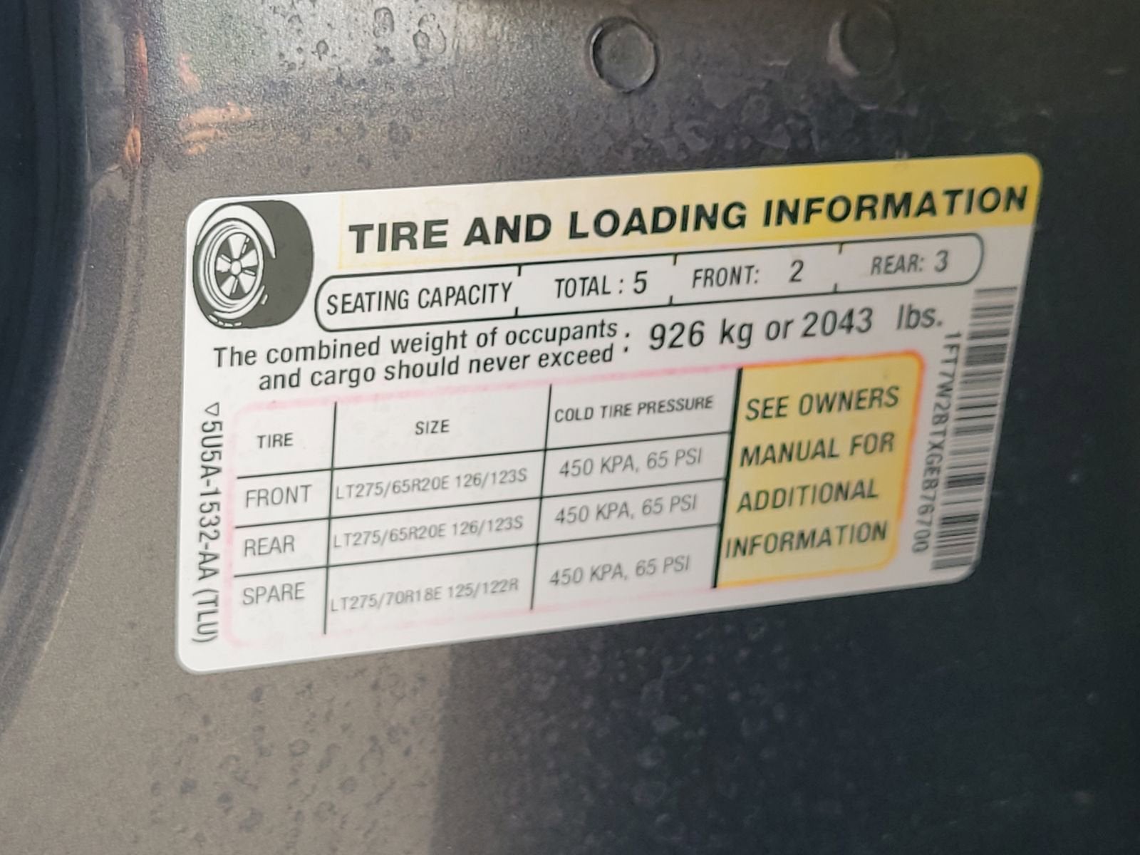 2016 Ford Super Duty F-250 SRW Lariat