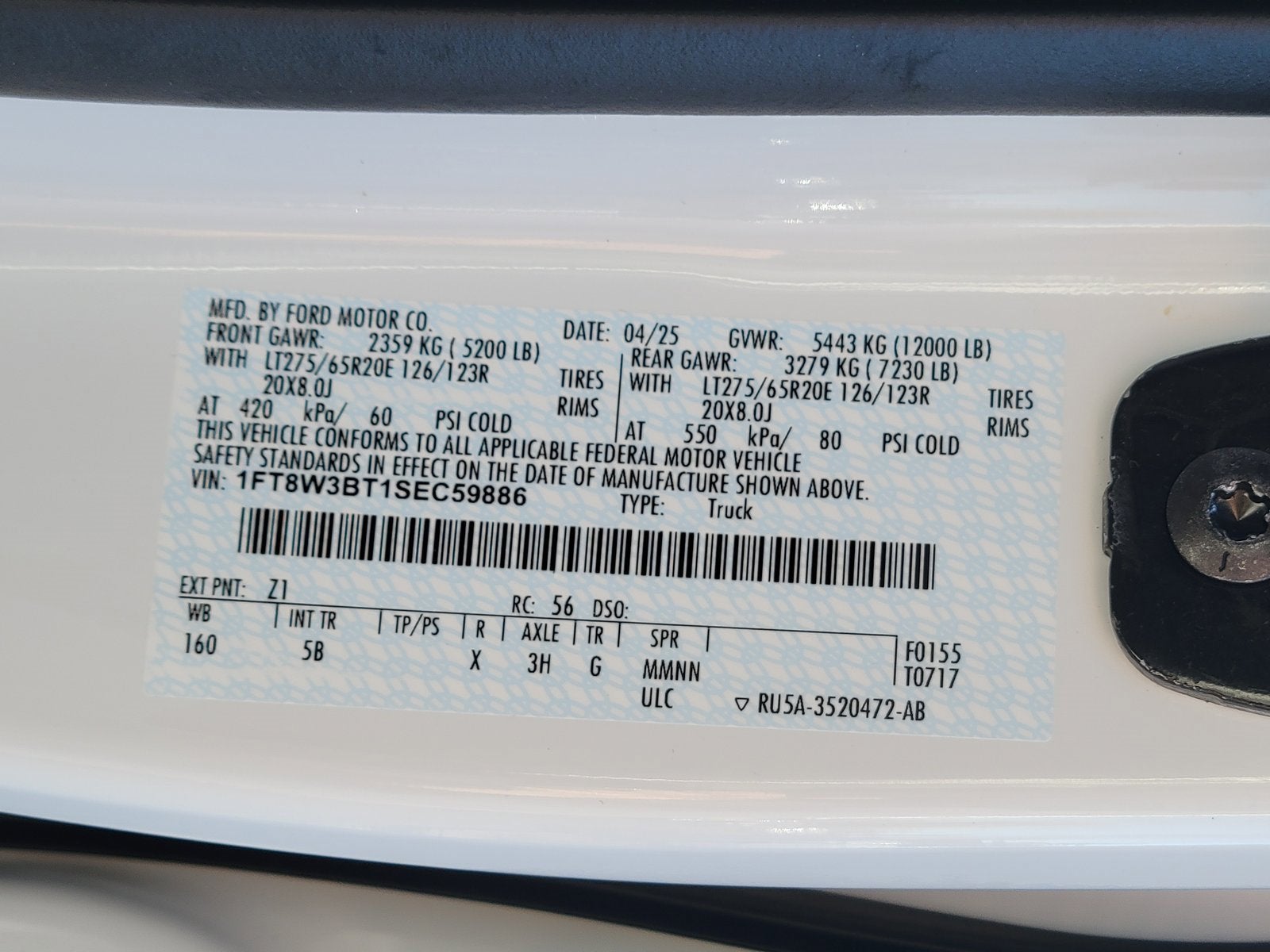 2025 Ford Super Duty F-350 SRW XL