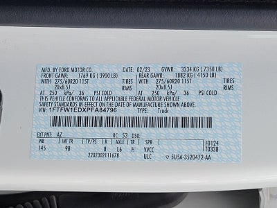 2023 Ford F-150 Platinum