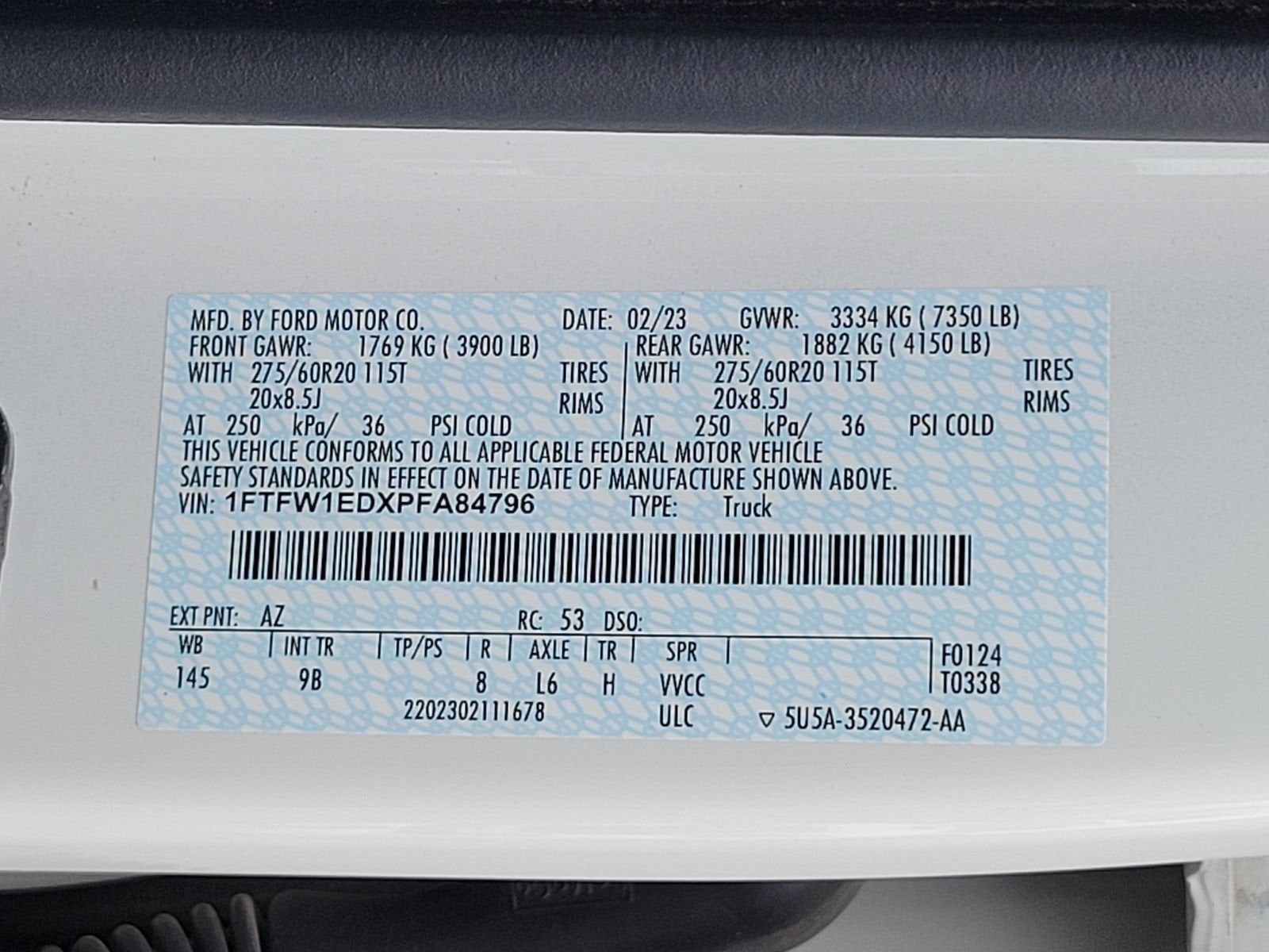 2023 Ford F-150 Platinum