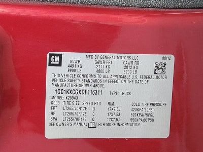 2013 Chevrolet Silverado 2500 HD LT