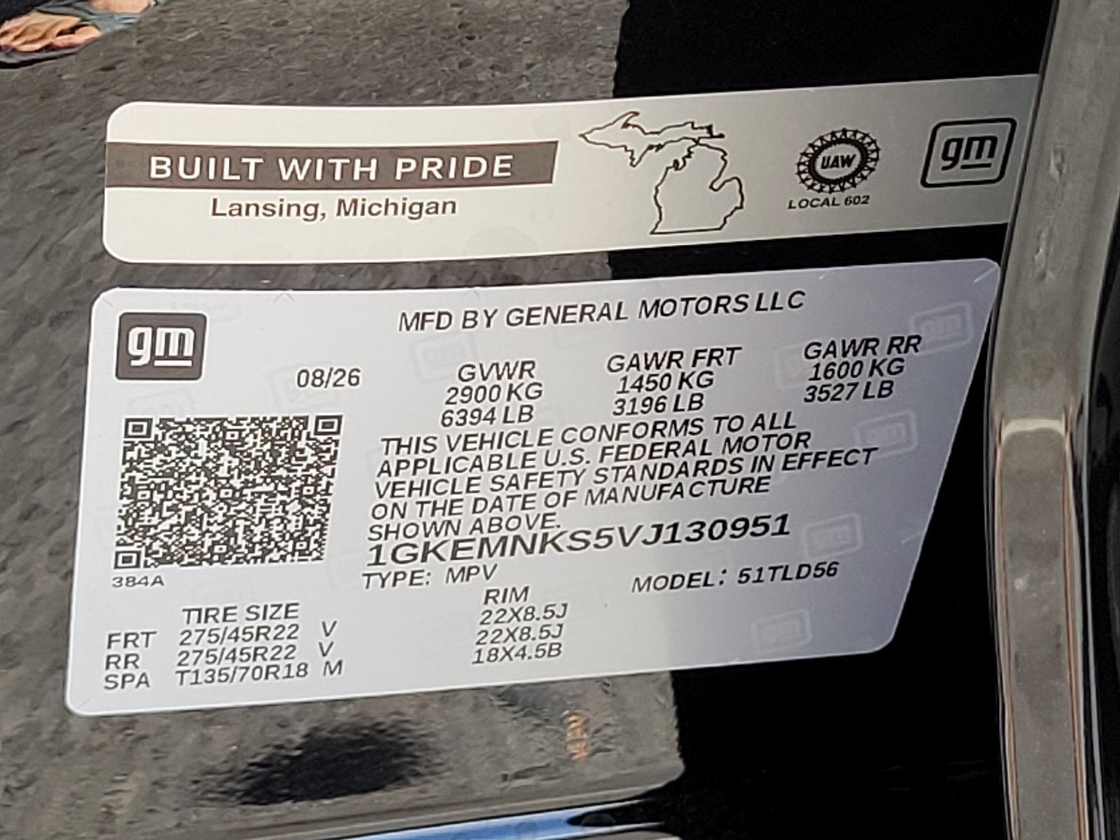 2027 GMC Acadia Elevation