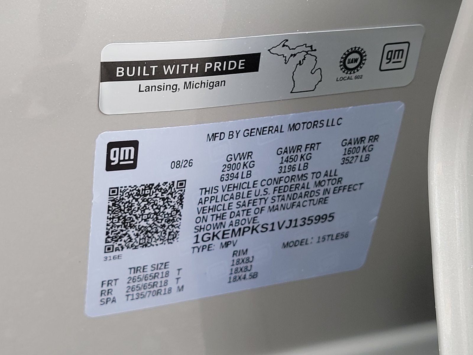 2027 GMC Acadia AT4