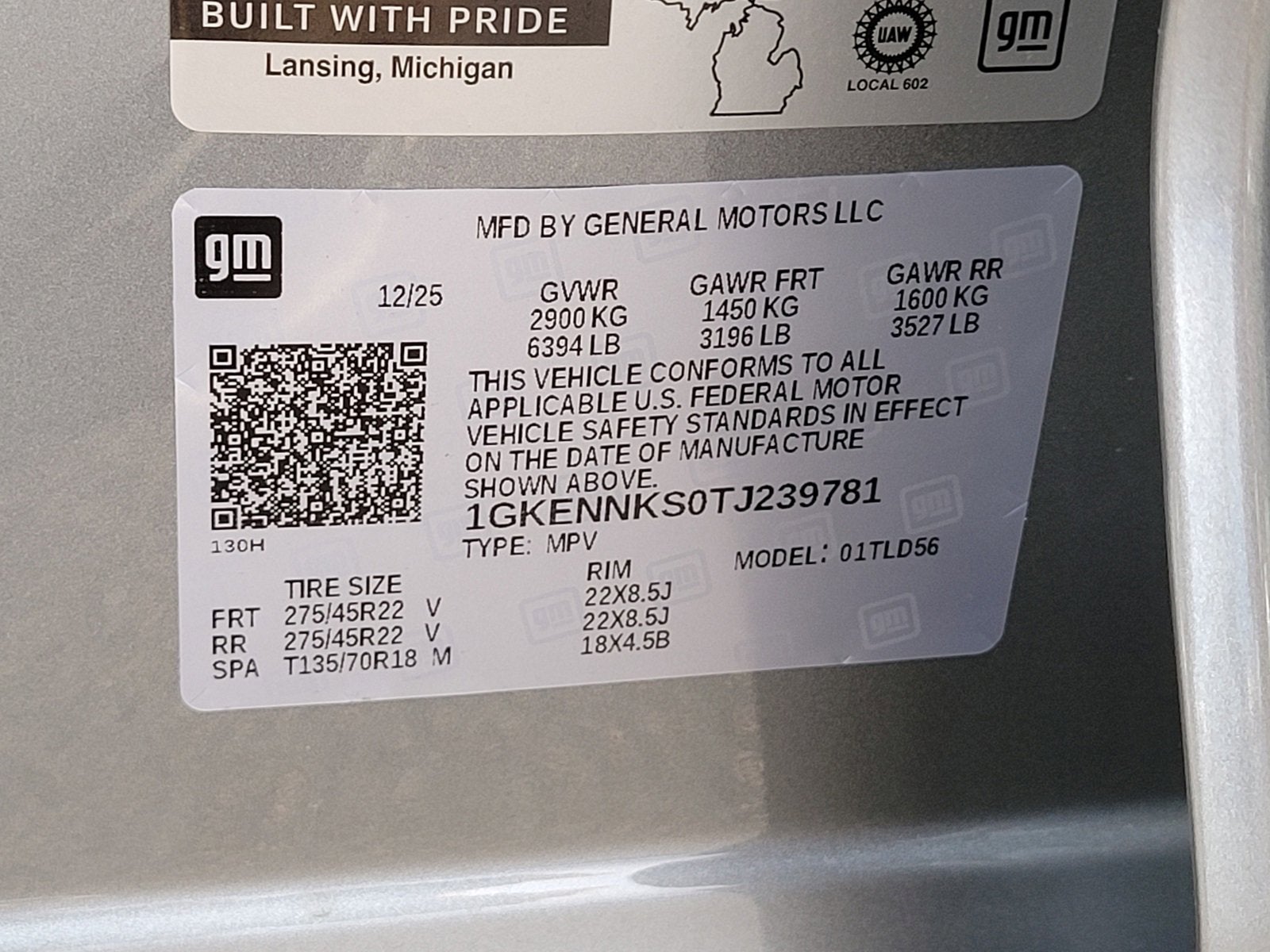 2026 GMC Acadia Elevation