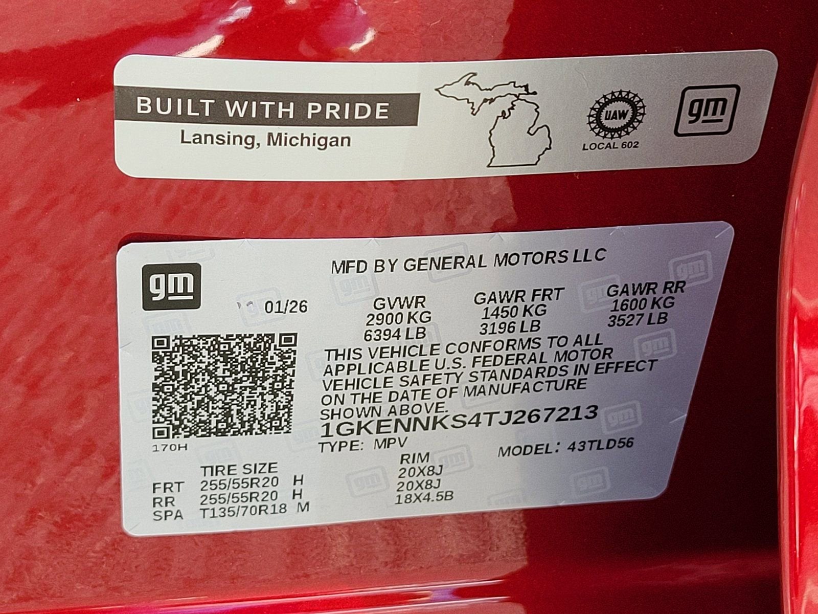 2026 GMC Acadia Elevation