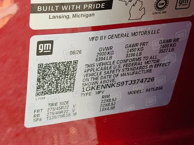 2026 GMC Acadia Elevation