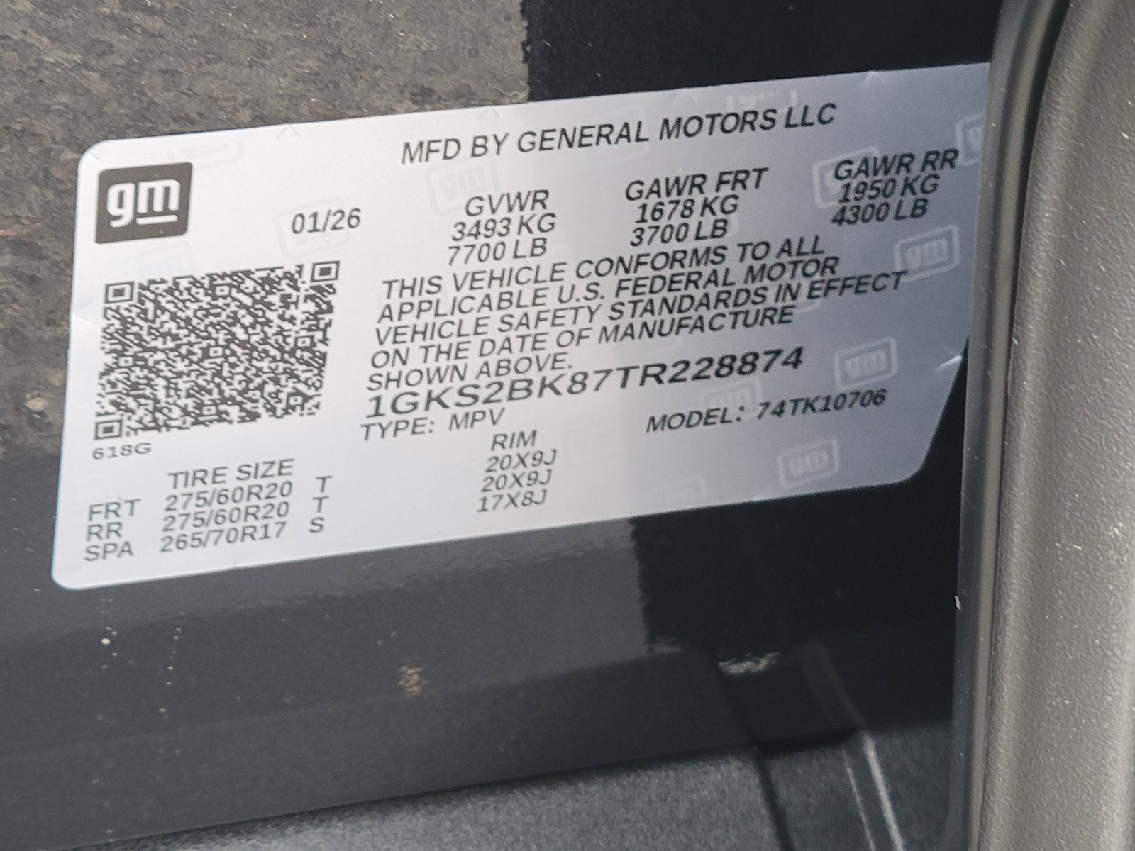 2026 GMC Yukon Elevation