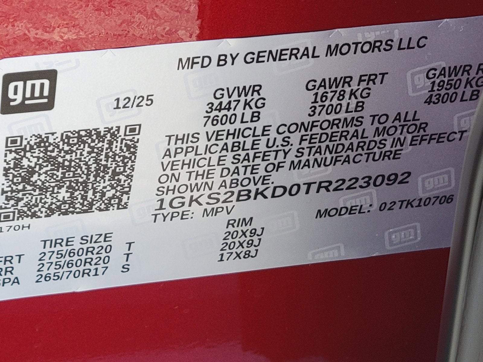 2026 GMC Yukon Elevation