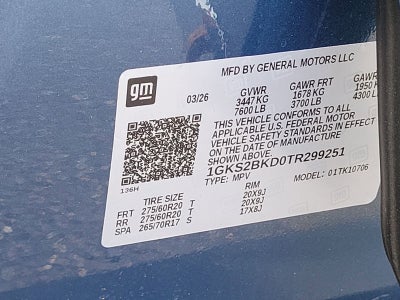 2026 GMC Yukon Elevation
