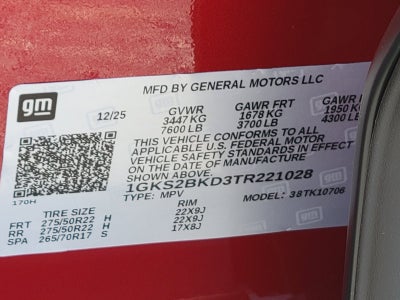 2026 GMC Yukon Elevation