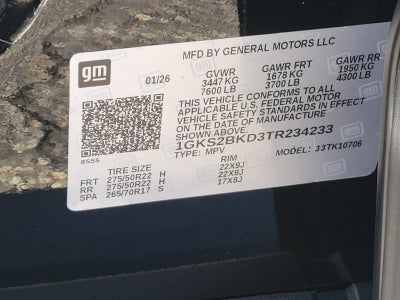 2026 GMC Yukon Elevation