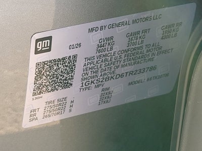 2026 GMC Yukon Elevation