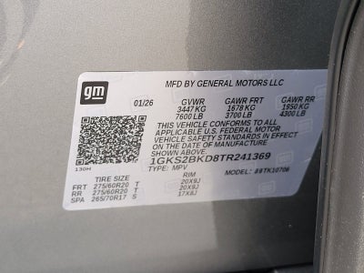 2026 GMC Yukon Elevation