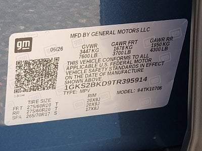 2026 GMC Yukon Elevation