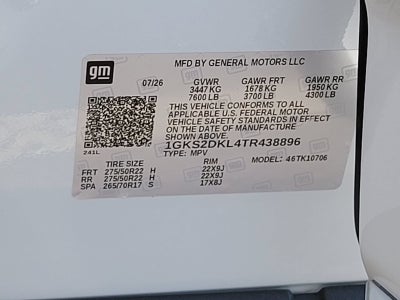 2026 GMC Yukon Denali