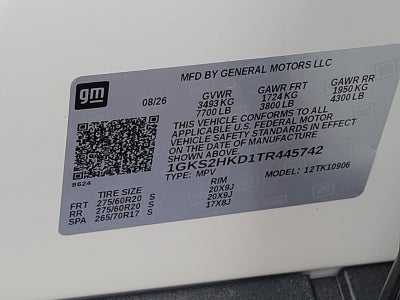 2026 GMC Yukon XL AT4