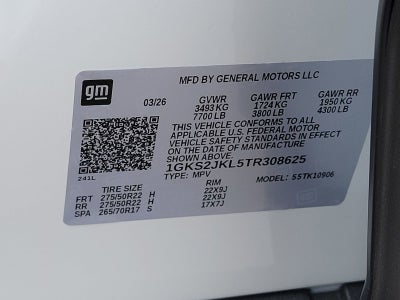 2026 GMC Yukon XL Denali