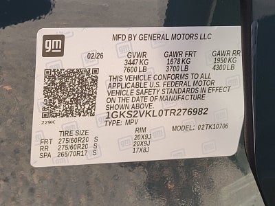 2026 GMC Yukon AT4 Ultimate