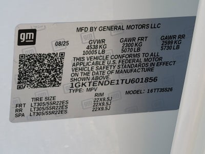 2026 GMC HUMMER EV SUV 2X