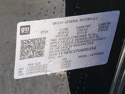 2026 GMC HUMMER EV SUV 2X