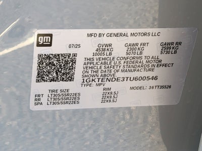 2026 GMC HUMMER EV SUV 2X