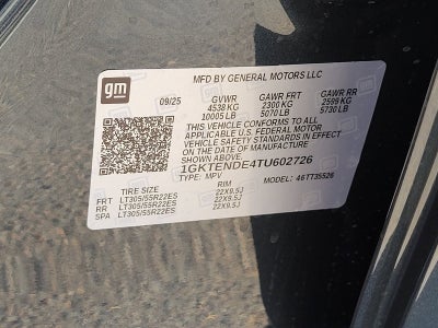 2026 GMC HUMMER EV SUV 2X