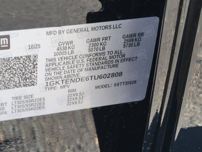 2026 GMC HUMMER EV SUV 2X