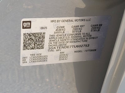 2026 GMC HUMMER EV SUV 2X