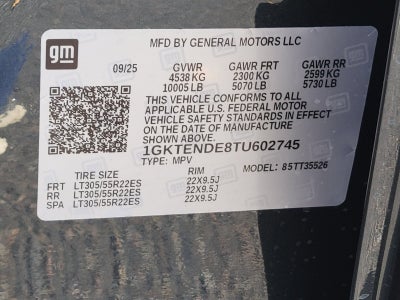 2026 GMC HUMMER EV SUV 2X