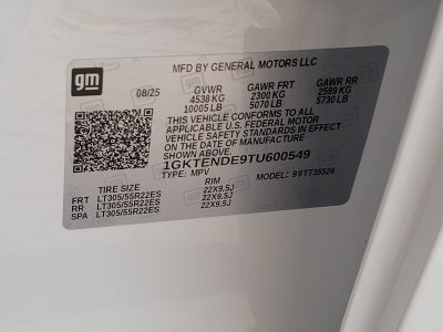 2026 GMC HUMMER EV SUV 2X