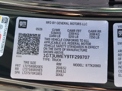 2026 GMC Sierra 2500 HD SLE