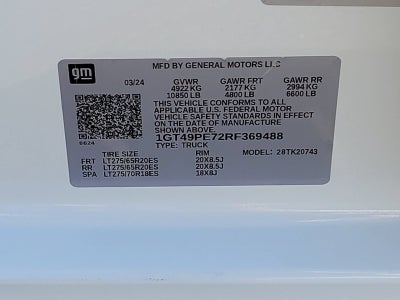 2024 GMC Sierra 2500 HD AT4